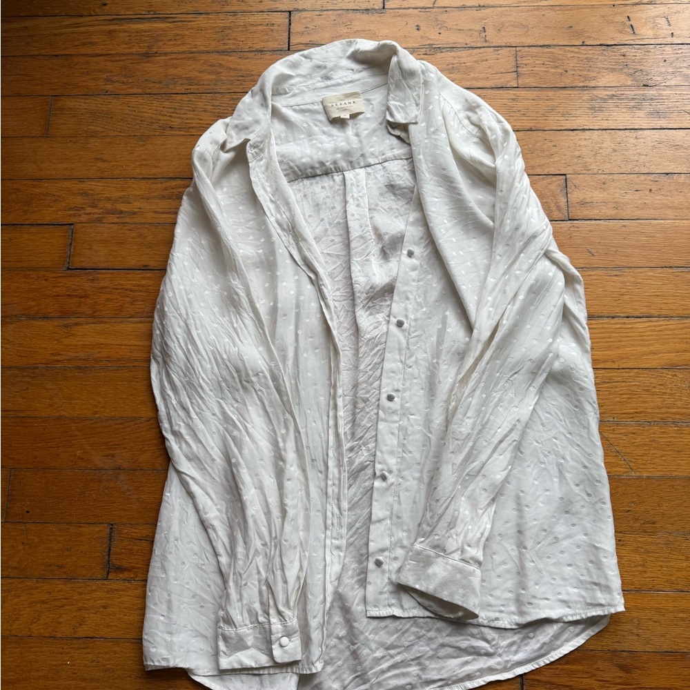 Sezane Polka Dot Blouse